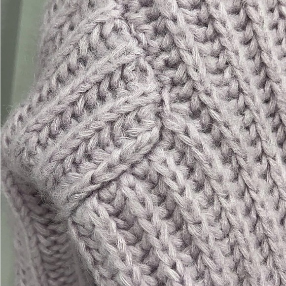 ACNE STUDIOS
Chunky Sweater Lavender Knit Sweater - Picture 3 of 5